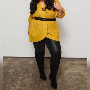 Part & Parcel faux leather leggings, Sz. 2X